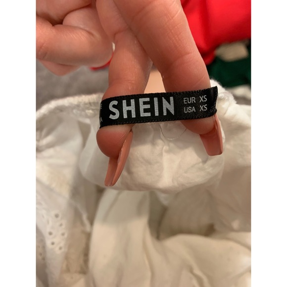 White Ruffle Dress - Picture 3 of 3